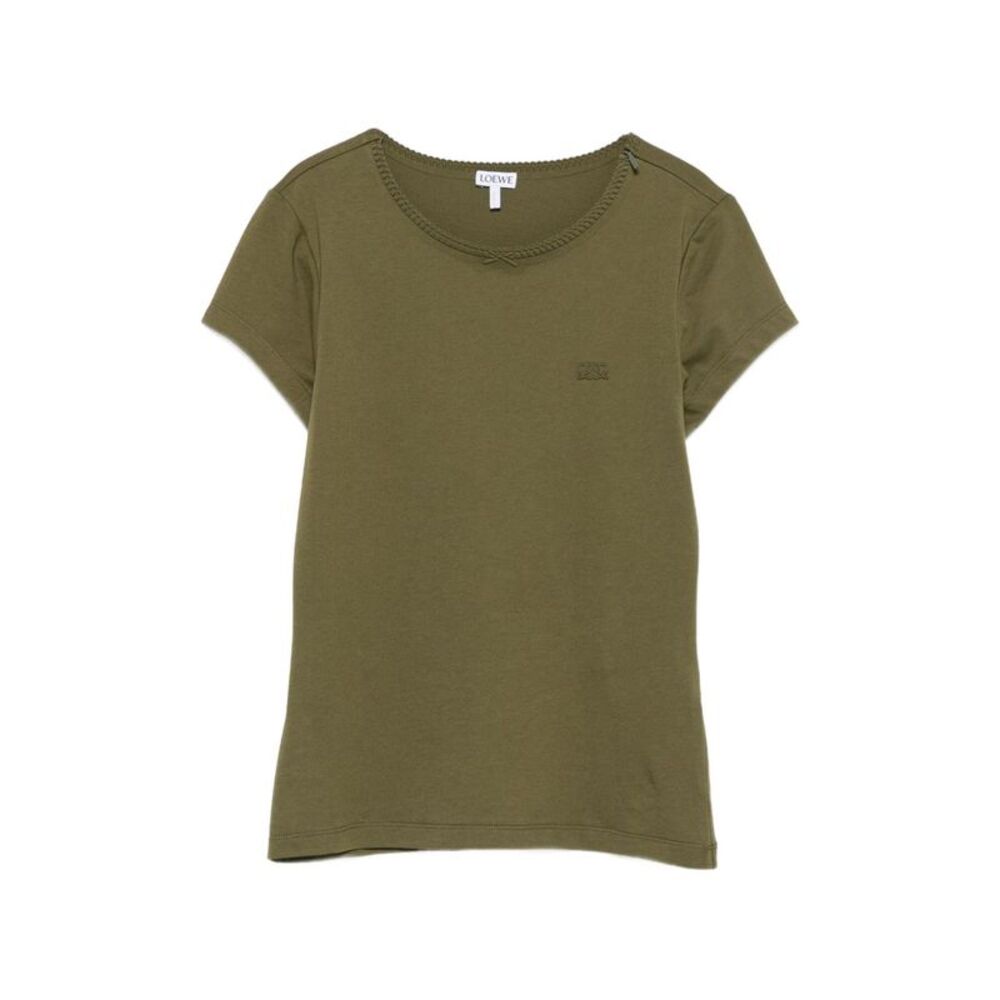 Loewe Women Logo Cotton T-Shirt
